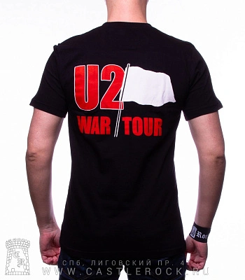 футболка u2 "war tour"
