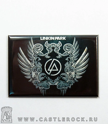 магнит прямоугольный linkin park (герб)