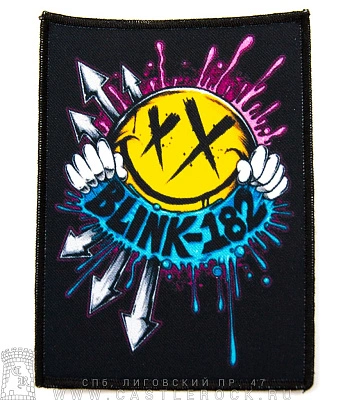 нашивка blink-182 (лого)