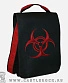 сумка с вышивкой biohazard