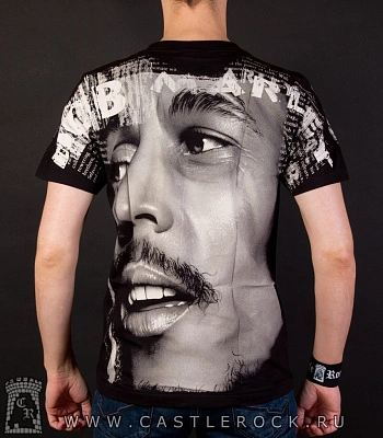 футболка bob marley total (ч/б)