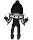 статуэтка коллекционная kiss gene simmons (minix)