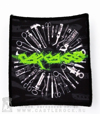 нашивка carcass "surgical steel"
