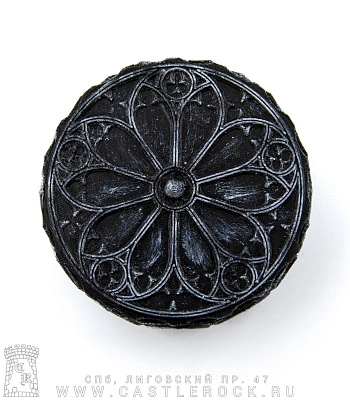 шкатулка готика (3d печать, ч/б)