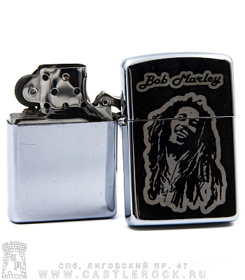 зажигалка с гравировкой bob marley
