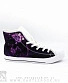 кеды череп фиолетовый