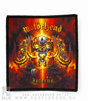 нашивка motorhead "inferno"