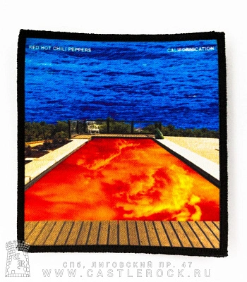 нашивка red hot chili peppers "californication"