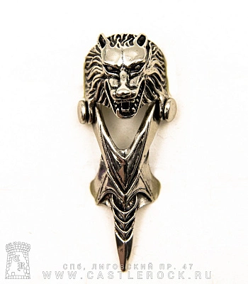 кольцо-коготь волк (оскал)