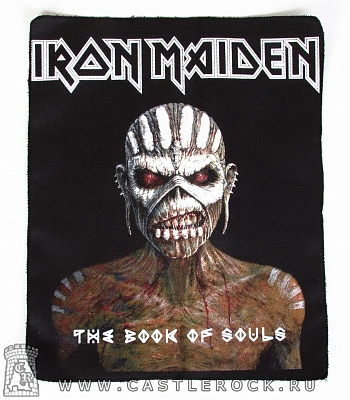нашивка на спину iron maiden "the book of souls"
