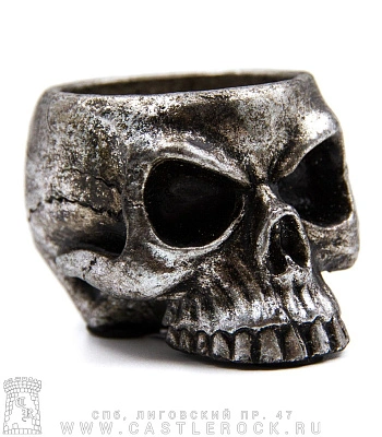 подсвечник череп