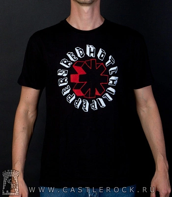 футболка red hot chili peppers (лого)