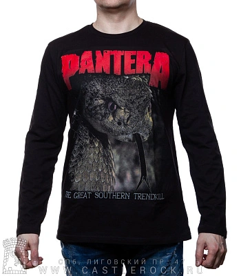 футболка pantera "the great southern trendkill" д/р