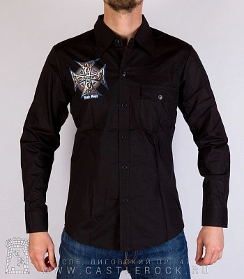 рубашка с длинным рукавом road rage motorcycles