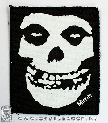 нашивка misfits (лого, надпись)