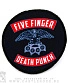 нашивка five finger death punch (круглая)