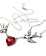 подвес alchemy gothic (алхимия готик) ulfp1 swallow heart