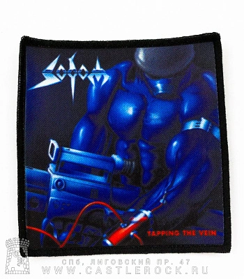 нашивка sodom "tapping the vein"