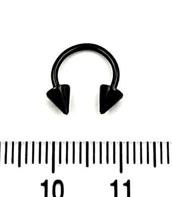 Циркуляр Сталь с Шипами Черный 1,2 х 8 х 4/4