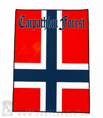 нашивка на спину carpathian forest