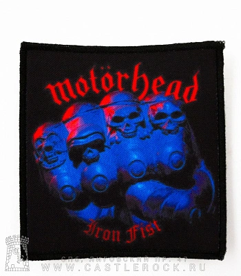 нашивка motorhead "iron fist"