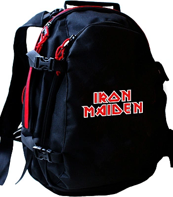 рюкзак с вышивкой iron maiden