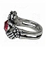 кольцо alchemy gothic (алхимия готик) r210 claddagh by night