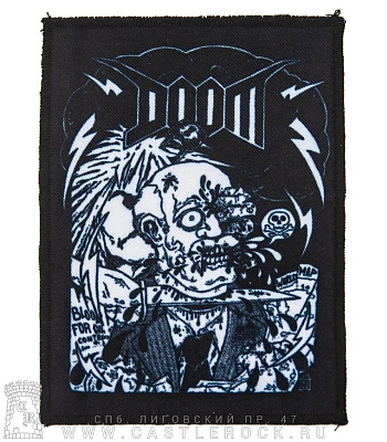 нашивка doom "doom"