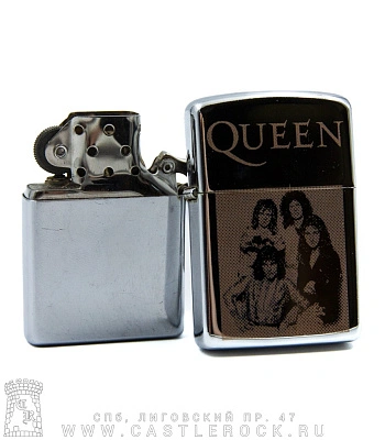 зажигалка с гравировкой queen (группа) 1