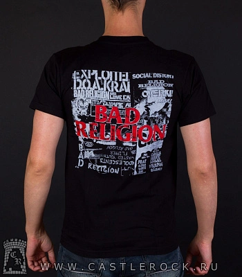 футболка bad religion "80-85"
