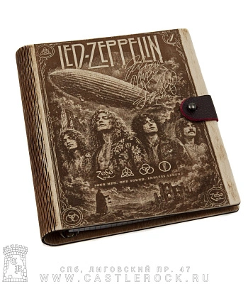 блокнот с разъемными кольцами led zeppelin