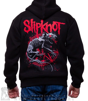 балахон slipknot (скелет крысы)