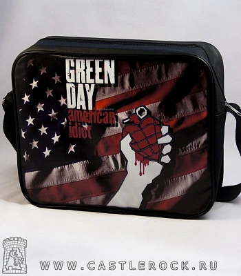 сумка к/з green day "american idiot"