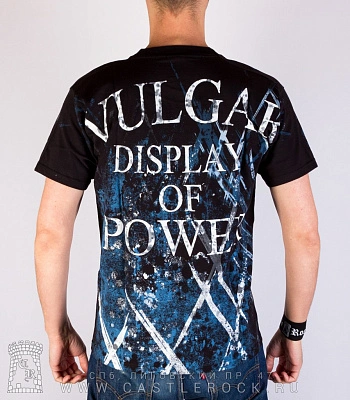 футболка pantera "vulgar display of power" (полноформат)