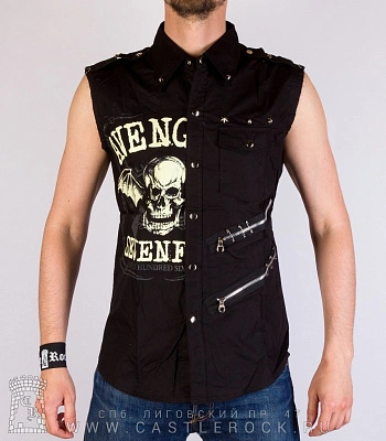 безрукавка avenged sevenfold (2 молнии)