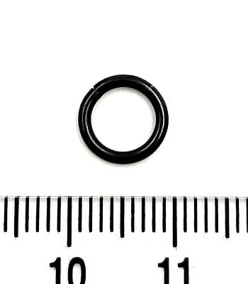 Сегментное Кольцо Сталь Черное 1,2 х 6