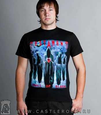 футболка testament "souls of black"