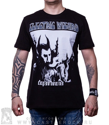 футболка electric wizard "dopethrone"