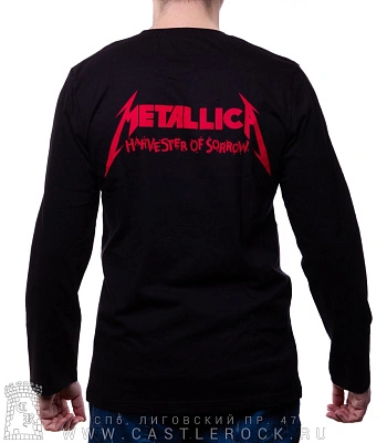 футболка metallica "harvester of sorrow" д/р