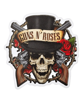 наклейка виниловая guns'n'roses (череп)