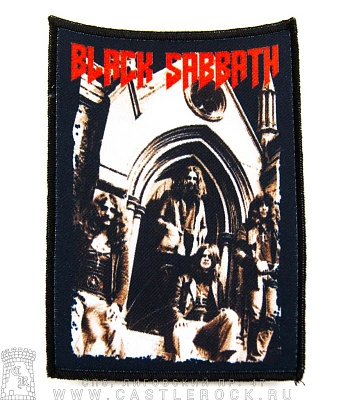 нашивка black sabbath (группа, сепия)