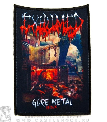 нашивка exhumed "gore metal redux"