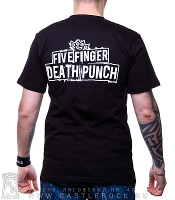 футболка five finger death punch "got your six"