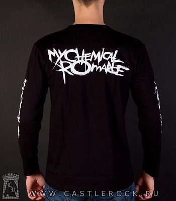 футболка my chemical romance "the black parade" (принт красный) д/р