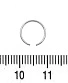 Кольцо для носа Сталь Разжимное 0,8 х 8