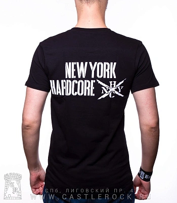 футболка agnostic front "new york hardcore"