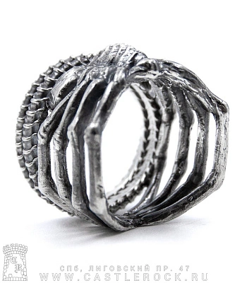 кольцо ксеноморф лицехват "чужой"