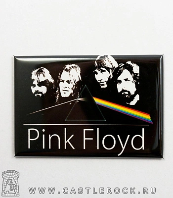 магнит прямоугольный pink floyd (группа, горизонтальный)