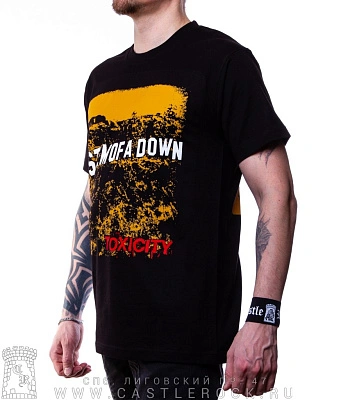 футболка system of a down "toxicity"