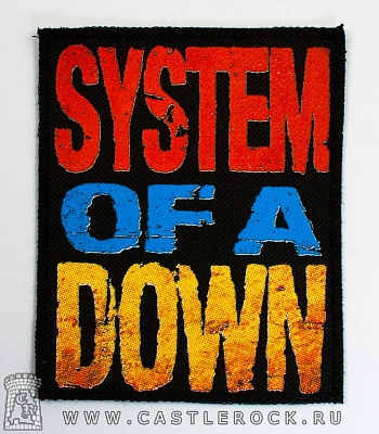 нашивка system of a down (лого)